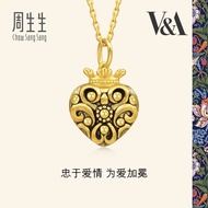 Chow Sang Sang 周生生Chow Sang Sang V&A 'The Art of Romance' 999 Gold Pendant 93834P [Necklace not Incl