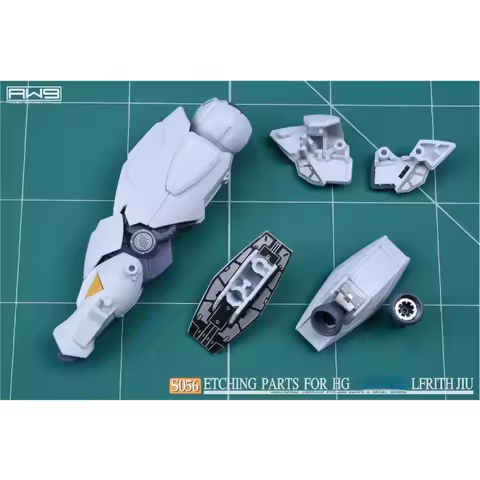 MADWORKS S056 Etching Parts Decal for 1/144 HG LFRITH JIU Mobile Suit Model Details Building Tools f