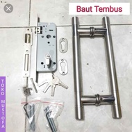 Satu set handle pintu rumah baut tembus juwana murah