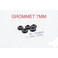 Grommet 7mm Flexible Grommet Seal Rubber Hydroponic Hose PE Inner Diameter 7 mm Water Pipe Seal Ring