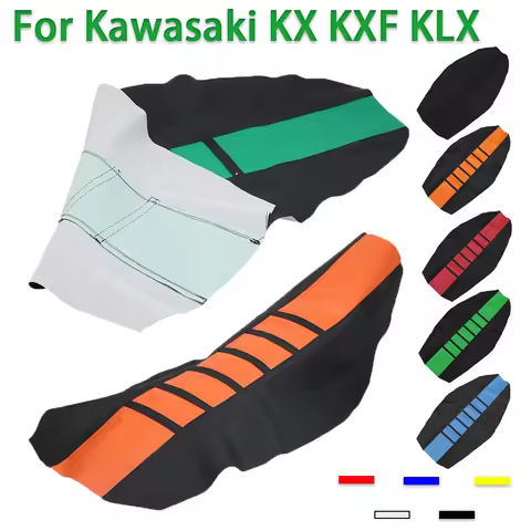 Motorcycle Accessories Waterproof Non-slip Seat Cushion Cover For Kawasaki KLX250 KLX300 KX125 KX KX