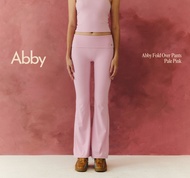 when.we.stretch - Abby Fold Over Pant ( สินค้าพร้อมส่ง )