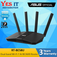 ASUS RT-BE58U BE3600 / RT-BE86U BE6800 / RT-BE88U BE7200 WiFi 7 Router AiProtection Pro AiMesh Exten