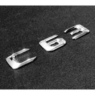 BENZ C48 15 New Style Pointed Font Word Mark Body Word Sticker Rear Box Font Font Height 23mm
