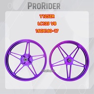 Y125ZR LC135 FI V8 LC135 5SPEED 55C 510 5 LEG FG510 DR510 CASTING CNC ALLOY RIM SPORT RIM CAST WHEEL