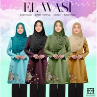 BAJU JERSEY MUSLIMAH CANTIK EL WASI S-5XL Children's Muslim