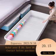 Jiabangshou Bed Bottom Storage Box with Wheels Household Drawer Clothes Storage Organizing Box Bed Bottom Dormitory Sto