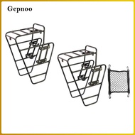 Gepnoo Bicycle Front Rack, Aluminum Front Rack, Aluminum Alloy Luggage Holder, Bicycle Luggage Rack,