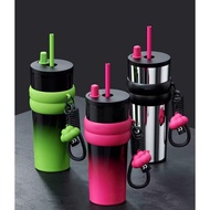 GANTUNGAN TERMOS [EA] 710ml Gradation Stainless Tumbler / 710ml Stainless Tumbler Thermos Free Straw