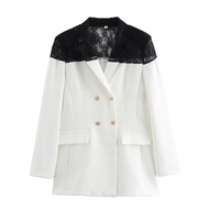 White Classy Blazer 76224 (TC)