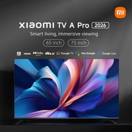 Xiaomi TV A Pro 2026 Series | 32"/43"/55"/65"/ 75" | 4K QLED | Google TV | Apple Play