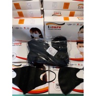 Icare black duckbill mask surgical mask duckbill contents 50 pcs
