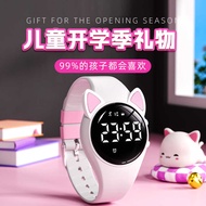 Children Watch Children's Watch Girls Primary School Students Rechargeable Only Watch Time Waterproo