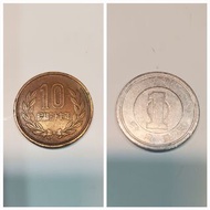 日本🇯🇵分售 日幣 10円 昭和37年 硬幣錢幣／古董錢幣 日本國 平成四年 絕版美幣 一円