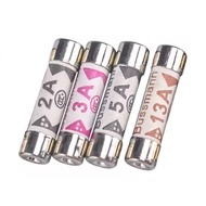 2A 3A 5A 13A Fuse Ceramic BS1362 Plug 6 x 25mm 2 Pieces