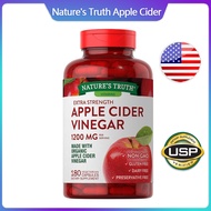 (Exp.08/2025)Nature's Truth Apple Cider Vinegar 1200 mg 180 Capsules