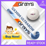 Grays GX3000 GX 3000 Ultrabow Composite Hockey Stick Kayu Hoki Fibreglass Trident Dimple Ball Grays Rogue Bag Flash 300
