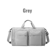 Foldable Travel Duffel Bag Sport Gym Bag Large Capacity Carry On Luggage Hand Carry Beg Balik Kampun