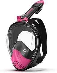 G2RISE Full Face Snorkel Mask Adults Snorkeling Set Gear with Detachable Camera Mount, Safe Breathin