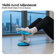 Sit-Up Assistant, Fitness Equipment, Suction Base, Adjustable Height, Home Workout
