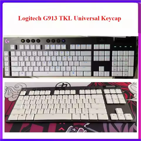 G913TKL G915 G813 G815 Transparent Keycap for Logitech Mechanical Keyboard PC Original Transparent