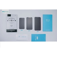 Kính cường lực 2In1 vừa chống NHÌN TRỘM chống VÂN TAY chính hãng KUZOOM iPhone 14/pro/plus/prm + 12/