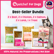 Petchef Dog Food (Best Sellers)- Fresh Cooked| Frozen | Wet Food | Healthy | Makanan Anjing | Makana