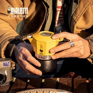 新款雙閥Bialetti比樂蒂小黃人摩卡壺意式濃縮咖啡壺戶外露營 2人