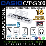 Casio CT-S200 61-Keys Casiotone Keyboard - White ( CTS200 /CT S200)