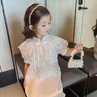 Children Antique Hanfu Sweet Chinese Style Ancient Costume Horse Face Skirt New Chinese Style Girls 