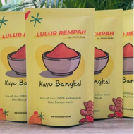 LULUR REMPAH KAYU BANGKAL khas Banjarmasin 10g 25gr Freshpack 100gr lulur whitening