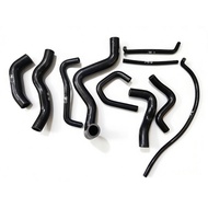 Kawasaki ZX6R 2009-2025 Motorcycle Silicone Radiator Coolant Hose Kits Water Pipe 10pcs-