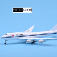 NATIONAL AIR CHINA LIMITED BOEING B747 HIGH QUALITY METAL MODEL 1:400 SCALE