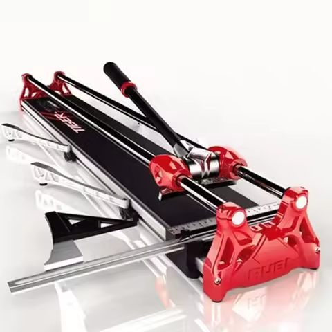 Rubi 1200 Manual Tile Cutter - High Precision Push-Type Ceramic Cutting Machine for Polished Tiles A