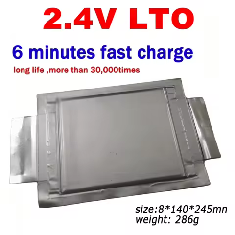 Gtk 2.3V 9AH 10Ah lithium Titanate lto 50C high drain discharging deep cycle battery cell 8*140*245m