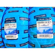Tayar scooter size 160/60-14 Brand deli Indonesia (Tahun-2025)