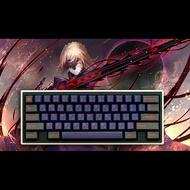 GMK Alter primary colors keycaps, 129 Keys keycaps Cherry Profile DYE-SUB Personalized GMK Keycaps F
