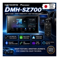 DMH-SZ700 Carrozzeria Pioneer 6.8V Wide VGA 2DIN Display Audio Compatible with AppleCarPlay/AndroidA