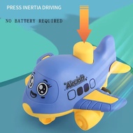 Puzzle Press and Go Car Toy Education Aircraft Aircraft Inertia Car Model Spacecraft Simulation Pres