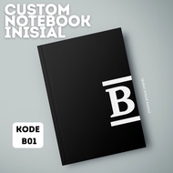 ADHESIVE INITIAL NOTEBOOK INITIAL NOTEBOOK PERSONALIZED INITIAL BOOK