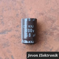 Capasitor Elco 68 uf 400 450 v volt kapasitor elko 68uf 400v 450v