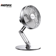 Remax Fan Metal shaking RS-ZF10 - พัดลมตั้งโต๊ะ ปรับได้ 3 ระดับ เสียงเงียบ หมุน 360 องศา