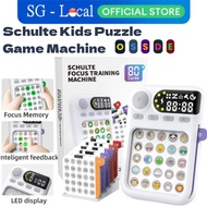 Schulte Kids Puzzle Games Focus Training Machine Handheld Game Children's Early Education Toy Concen
