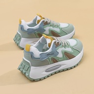 High-Value Thick-Soled Daddy Shoes Mesh Breathable Daddy Casual All-Match Women's Shoes Fashionable 