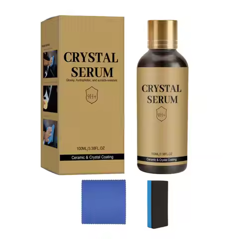 Car Coating Agent 100ml Cleaning Liquid With Sponge Car Paint Protection Liquid for Vehicles Trailer