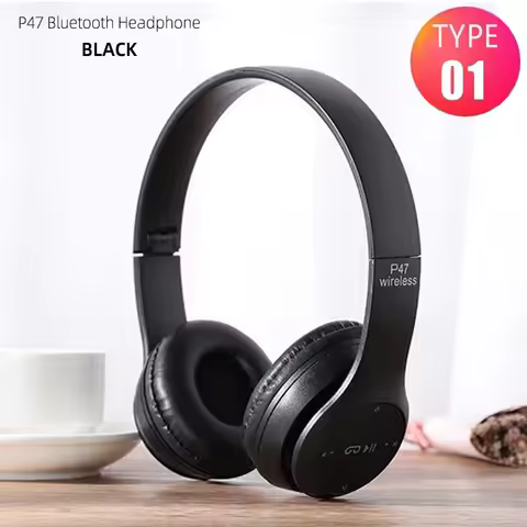 Handsfree Wireless Headphones Noise Canceling Headphone Earphone P47 headset Bluetooth Head Phone fo