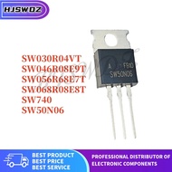 10PCS SW740 SW068R08E8T SW046R08E9T SW030R04VT SW056R68E7T SW50N06 TO-220 MOSFET Brand New In Stock 