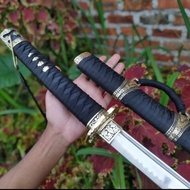 KATANA SAMURAI JEPANG WAKIZASHI SHIN GUNTO BAJA IMPORT BOHLER K110