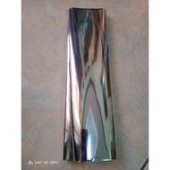 (ecer 10 meter) Plastik prada foil emas dan silver pewarna kaligrafi merek wessler foil