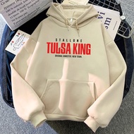 Tulsa King Unisex Hoodies Letter Printing Hooded Casual Sweatshirt with Pocket Harajuku Clothing Sud